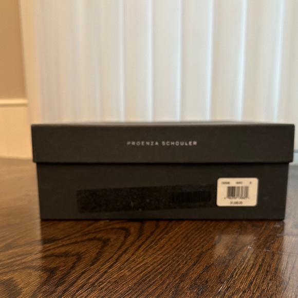 Proenza Schouler Black Open Toe High Heel Booties Size 38 NIB - Picture 13 of 15